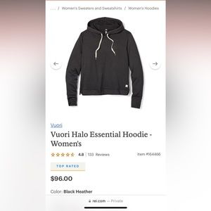 Vuori Halo Essential Hoodie